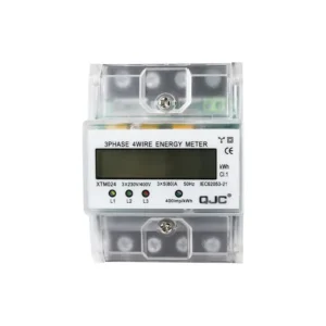 Three-Phase Electronic Rail Active Energy Meter