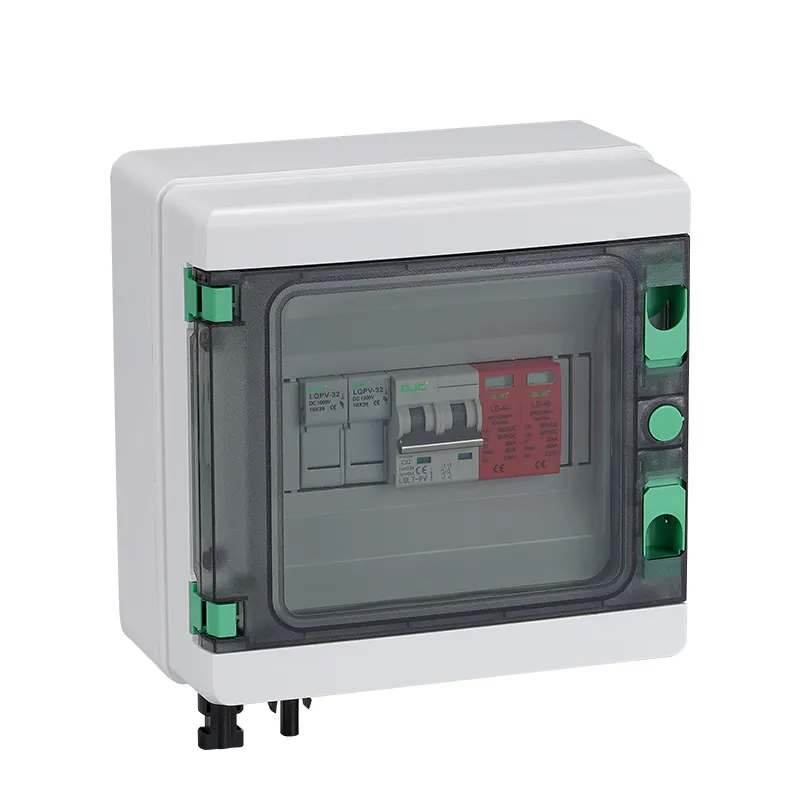 Plastic DC Combiner Box 1 In 1 Out