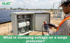 What is clamping voltage on a surge protector